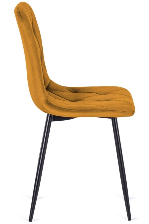 Krzesło tapicerowane BORGO VELVET TRUFLE II GATUNEK Lugano Krzesło tapicerowane BORGO VELVET TRUFLE II GATUNEK Lugano