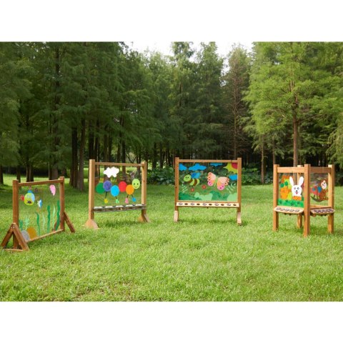 MASTERKIDZ 4 Stronna Tablica Przezroczysta Akrylowa Do Malowania Masterkidz MASTERKIDZ 4 Stronna Tablica Przezroczysta Akrylowa Do Malowania Masterkidz