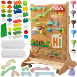 MASTERKIDZ Drewniana Tablica STEM Wolnostojąca + Akcesoria Masterkidz