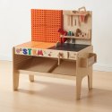 MASTERKIDZ Drewniany Warsztat XXL Montessori STEM z Narzędziami + Akcesoria Masterkidz