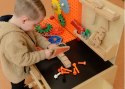 MASTERKIDZ Drewniany Warsztat XXL Montessori STEM z Narzędziami + Akcesoria Masterkidz