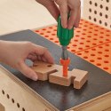 MASTERKIDZ Drewniany Warsztat Montessori STEM z Narzędziami + Akcesoria Masterkidz
