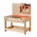 MASTERKIDZ Drewniany Warsztat Montessori STEM z Narzędziami + Akcesoria Masterkidz