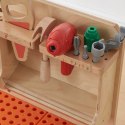 MASTERKIDZ Drewniany Warsztat Montessori STEM z Narzędziami + Akcesoria Masterkidz