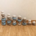 MASTERKIDZ Elastyczny Tor Kulkowy + Gumowe Kamienie Konstrukcyjne 42 el. Masterkidz