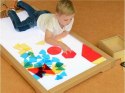 MASTERKIDZ Kwadratowy Panel Świetlny LED Kolorowy + Zestaw Akcesoriów Masterkidz