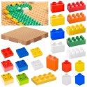 MASTERKIDZ Zestaw Klocków Konstrukcyjnych STEM 135 el. z Nakładką na Panel 4 szt. Masterkidz