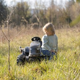 SMOBY Traktor XXL Szary na Pedały z Przyczepką Smoby