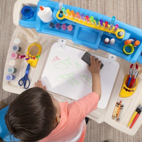 STEP2 Biurko z Krzesełkiem Kącik plastyczny edukacyjny Delux Step2 STEP2 Biurko z Krzesełkiem Kącik plastyczny edukacyjny Delux Step2