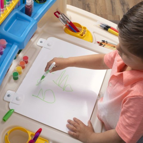 STEP2 Biurko z Krzesełkiem Kącik plastyczny edukacyjny Delux Step2 STEP2 Biurko z Krzesełkiem Kącik plastyczny edukacyjny Delux Step2