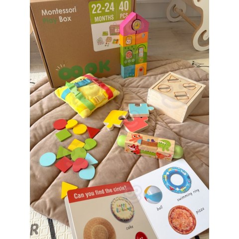 TOOKY TOY Box Pudełko XXL Montessori Edukacyjne 7w1 Sensoryczne 22-24 Mies Tooky Toy TOOKY TOY Box Pudełko XXL Montessori Edukacyjne 7w1 Sensoryczne 22-24 Mies Tooky Toy