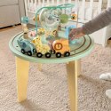 TOOKY TOY Drewniany Stół Aktywności Montessori Pętla Motoryczna Tooky Toy
