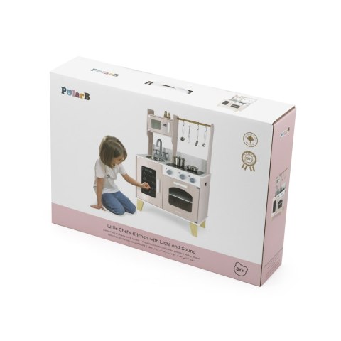 VIGA PolarB Drewniana Kuchnia Światło Dźwięk + Akcesoria Viga Toys VIGA PolarB Drewniana Kuchnia Światło Dźwięk + Akcesoria Viga Toys
