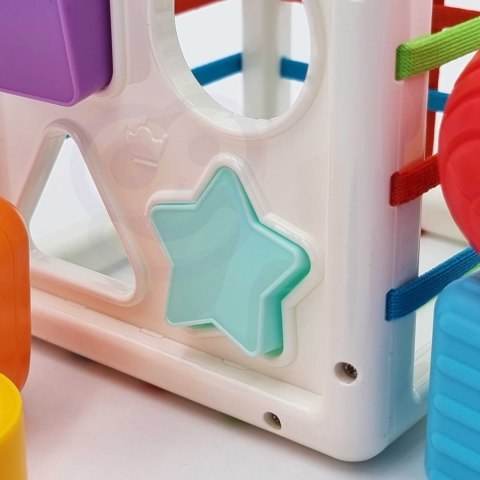 WOOPIE BABY Elastyczna Kostka Sensoryczna Sorter dla Dzieci Kolorowe Kształty 11 el. Woopie Baby WOOPIE BABY Elastyczna Kostka Sensoryczna Sorter dla Dzieci Kolorowe Kształty 11 el. Woopie Baby