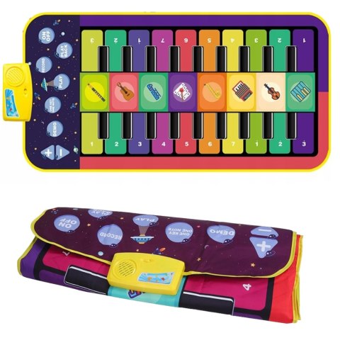 WOOPIE Interaktywna Mata Muzyczna do Tańczenia XXL Woopie WOOPIE Interaktywna Mata Muzyczna do Tańczenia XXL Woopie