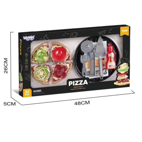 WOOPIE Pizza do Krojenia Zestaw XL Restauracja 30 el. Woopie WOOPIE Pizza do Krojenia Zestaw XL Restauracja 30 el. Woopie