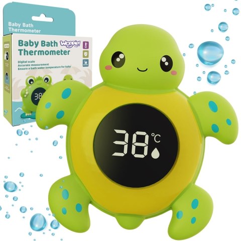 WOOPIE BABY Termometr do Kąpieli 2w1 Mierzenia Temperatury Wody i Pomieszczenia Żółwik Woopie Baby WOOPIE BABY Termometr do Kąpieli 2w1 Mierzenia Temperatury Wody i Pomieszczenia Żółwik Woopie Baby