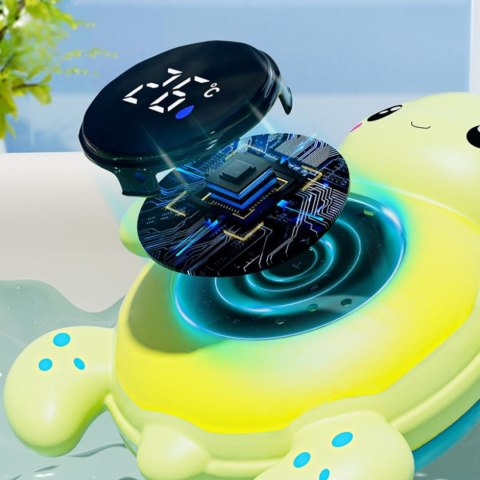 WOOPIE BABY Termometr do Kąpieli 2w1 Mierzenia Temperatury Wody i Pomieszczenia Żółwik Woopie Baby WOOPIE BABY Termometr do Kąpieli 2w1 Mierzenia Temperatury Wody i Pomieszczenia Żółwik Woopie Baby