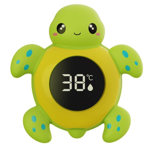 WOOPIE BABY Termometr do Kąpieli 2w1 Mierzenia Temperatury Wody i Pomieszczenia Żółwik Woopie Baby WOOPIE BABY Termometr do Kąpieli 2w1 Mierzenia Temperatury Wody i Pomieszczenia Żółwik Woopie Baby