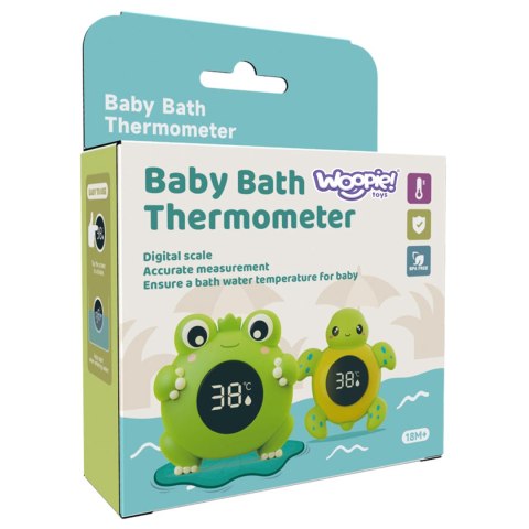 WOOPIE BABY Termometr do Kąpieli 2w1 Mierzenia Temperatury Wody i Pomieszczenia Żółwik Woopie Baby WOOPIE BABY Termometr do Kąpieli 2w1 Mierzenia Temperatury Wody i Pomieszczenia Żółwik Woopie Baby