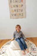 Dywan Bawełniany ABC Kolory i Litery, Ø120 cm, Lorena Canals Lorena Canals