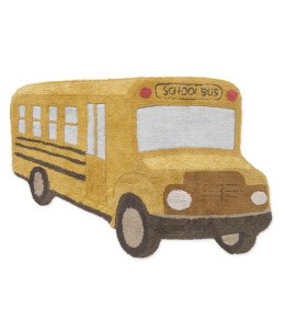 Dywan bawełniany Autobus Szkolny do prania w pralce, Lorena Canals Lorena Canals