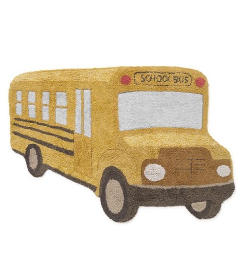 Dywan bawełniany Autobus Szkolny do prania w pralce, Lorena Canals Lorena Canals Dywan bawełniany Autobus Szkolny do prania w pralce, Lorena Canals Lorena Canals