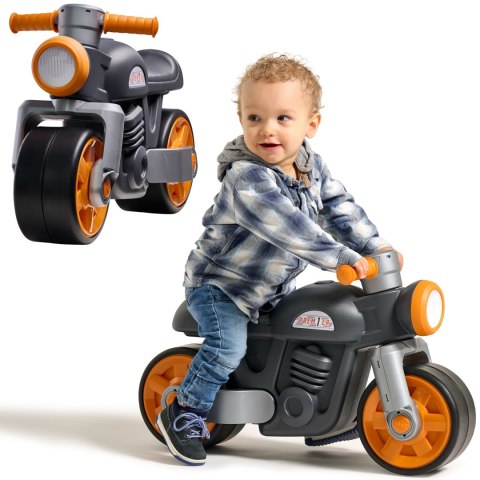 FALK Jeździk Biegowy Ciche Koła Motor Prem1er Retro Czarny 12m+ FALK FALK Jeździk Biegowy Ciche Koła Motor Prem1er Retro Czarny 12m+ FALK