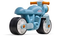 FALK Jeździk Biegowy Ciche Koła Motor Prem1er Retro Niebieski 1+ FALK