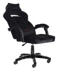 Fotel obrotowy do biurka TITAN BLACK ALCANTARA BASIC Prototype