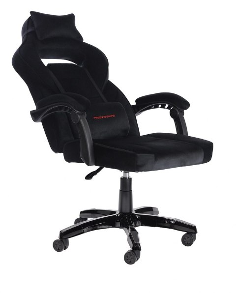 Fotel obrotowy do biurka TITAN BLACK ALCANTARA BASIC Prototype Fotel obrotowy do biurka TITAN BLACK ALCANTARA BASIC Prototype