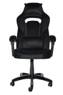 Fotel obrotowy do biurka TITAN BLACK ALCANTARA BASIC Prototype
