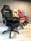 Fotel obrotowy do biurka TITAN BLACK ALCANTARA BASIC Prototype