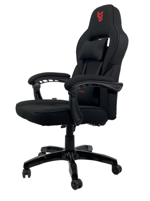Fotel obrotowy do biurka TITAN BLACK FABRIC BASIC Prototype Fotel obrotowy do biurka TITAN BLACK FABRIC BASIC Prototype