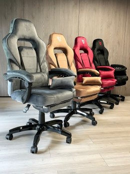 Fotel obrotowy do biurka TITAN GREY ALCANTARA BASIC Prototype
