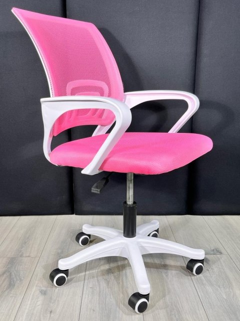 Fotel obrotowy do biurka VENTO PINK MESH II GATUNEK Lugano Fotel obrotowy do biurka VENTO PINK MESH II GATUNEK Lugano