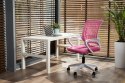 Fotel obrotowy do biurka VENTO PINK MESH II GATUNEK Lugano