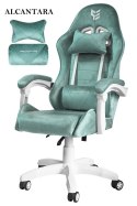 Fotel obrotowy gamingowy ENZO XL MINT ALCANTARA ICE Prototype