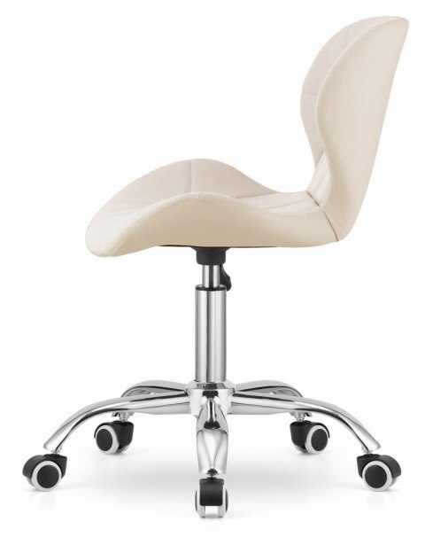 Krzesło obrotowe VASTO OFFICE PU CREAM OUTLET Lugano Krzesło obrotowe VASTO OFFICE PU CREAM OUTLET Lugano
