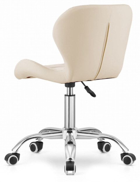 Krzesło obrotowe VASTO OFFICE PU CREAM OUTLET Lugano Krzesło obrotowe VASTO OFFICE PU CREAM OUTLET Lugano