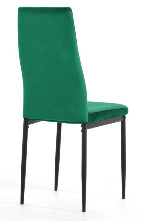 Krzesło tapicerowane VALVA CARO VELVET GREEN Lugano Krzesło tapicerowane VALVA CARO VELVET GREEN Lugano