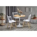 Stół okrągły VICTORY OAK WOOD 60 cm MILK II GATUNEK Lugano