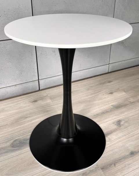Stół okrągły VICTORY WHITE 60 cm SMOKE Lugano Stół okrągły VICTORY WHITE 60 cm SMOKE Lugano