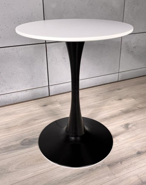 Stół okrągły VICTORY WHITE 60 cm SMOKE Lugano Stół okrągły VICTORY WHITE 60 cm SMOKE Lugano