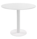 Stół okrągły VICTORY WHITE 70 cm MILK Lugano