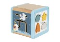 TOOKY TOY Drewniana Kostka Aktywności Kosmos Sorter Labirynt Tooky Toy