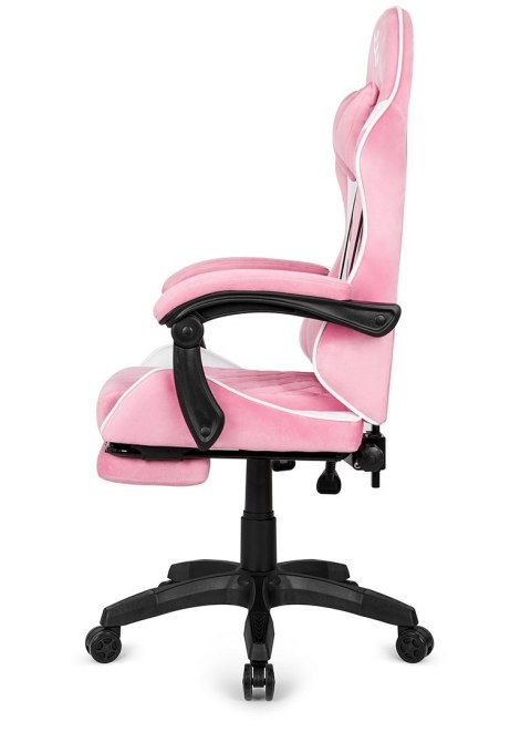 Fotel obrotowy gamingowy XL POKER PRO PINK + WHITE ALCANTARA Prototype Fotel obrotowy gamingowy XL POKER PRO PINK + WHITE ALCANTARA Prototype