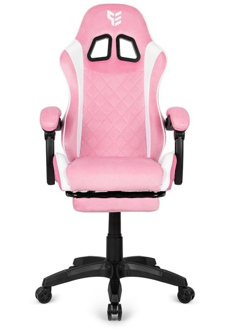 Fotel obrotowy gamingowy XL POKER PRO PINK + WHITE ALCANTARA Prototype Fotel obrotowy gamingowy XL POKER PRO PINK + WHITE ALCANTARA Prototype