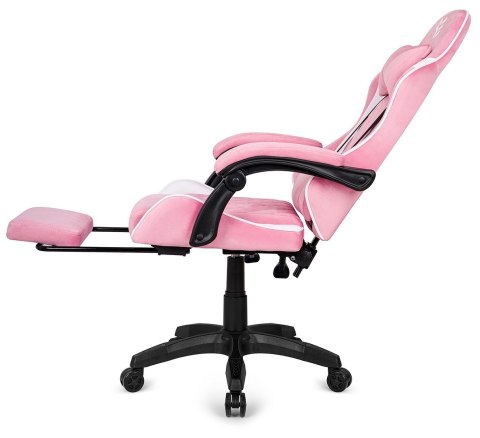 Fotel obrotowy gamingowy XL POKER PRO PINK + WHITE ALCANTARA Prototype Fotel obrotowy gamingowy XL POKER PRO PINK + WHITE ALCANTARA Prototype