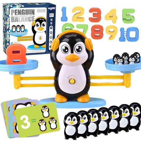 WOOPIE Waga Równoważnia Szalkowa Nauka Liczenia Pingwin Woopie WOOPIE Waga Równoważnia Szalkowa Nauka Liczenia Pingwin Woopie